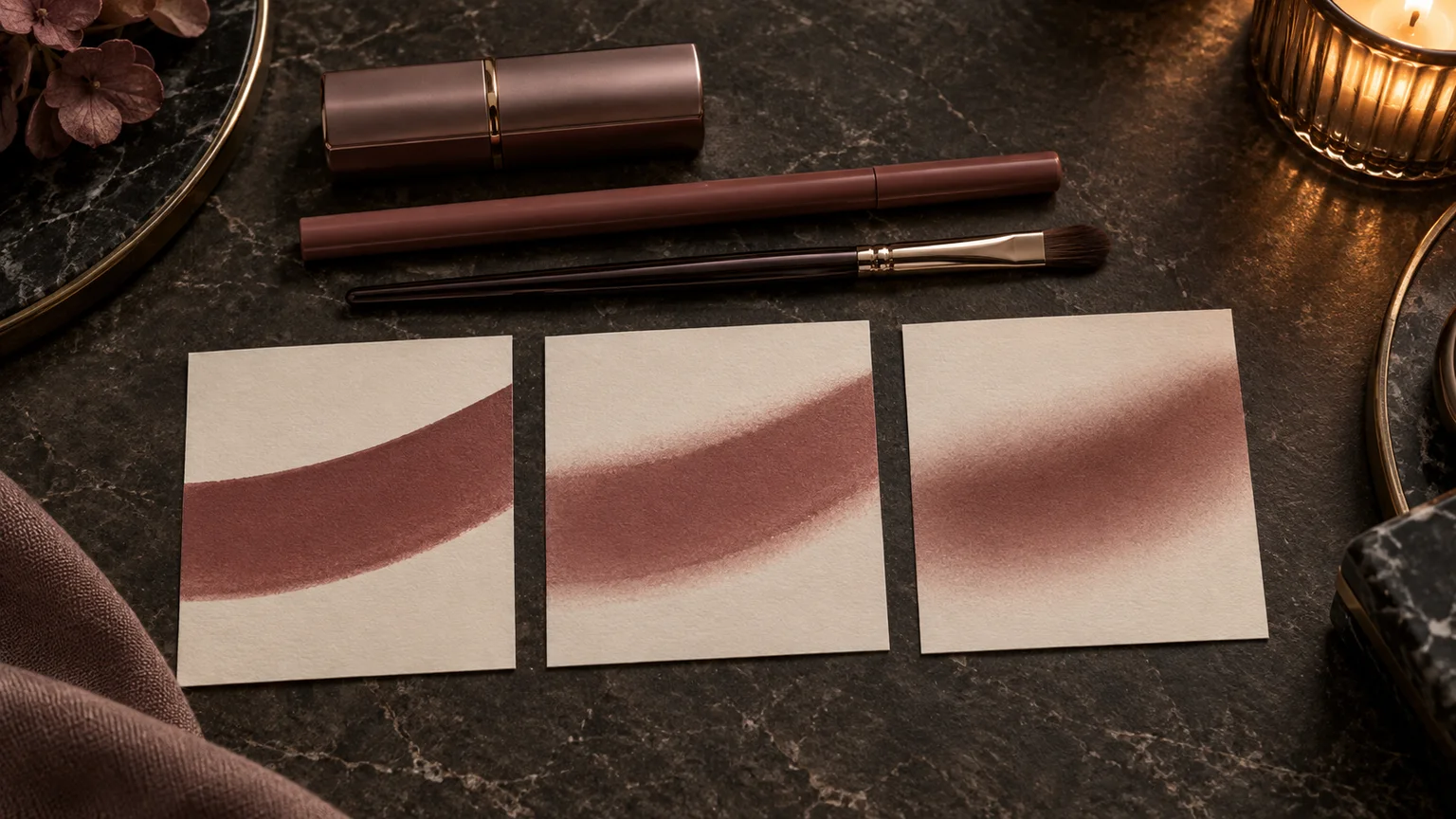Blur the Inner Edge of a Muted Evening Lip