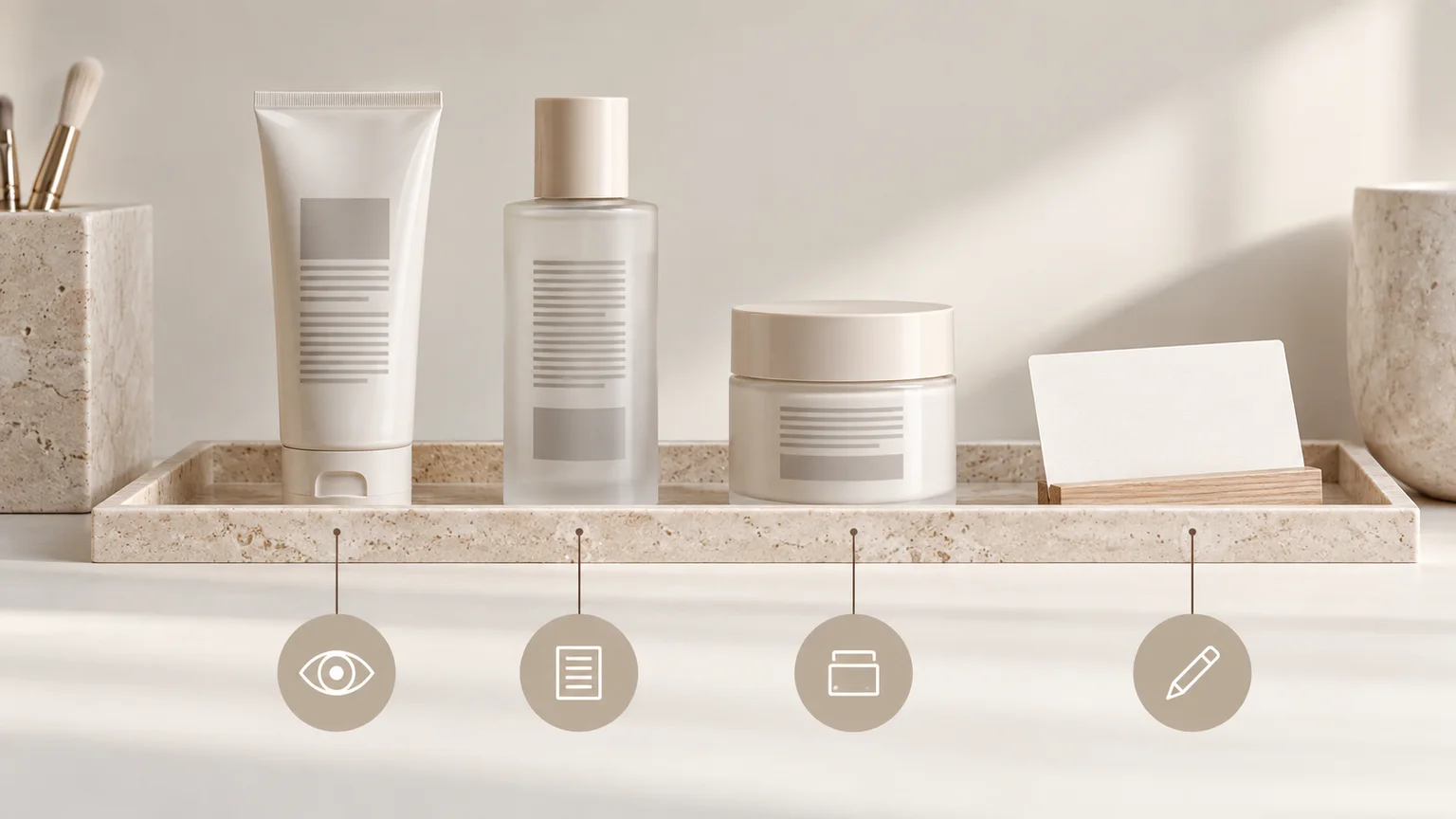 The smaller shelf made my routine more honest