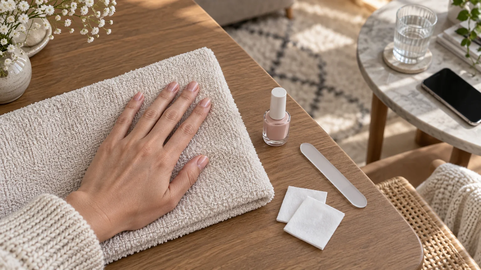 My Sunday nail reset takes twelve careful minutes