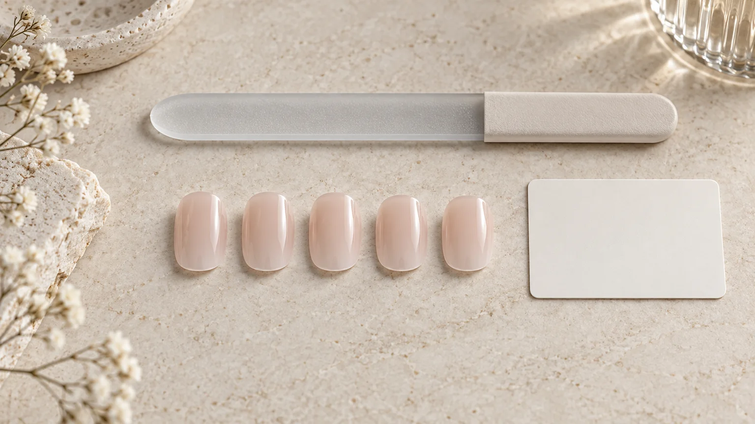 A clean file edge is the invisible manicure step