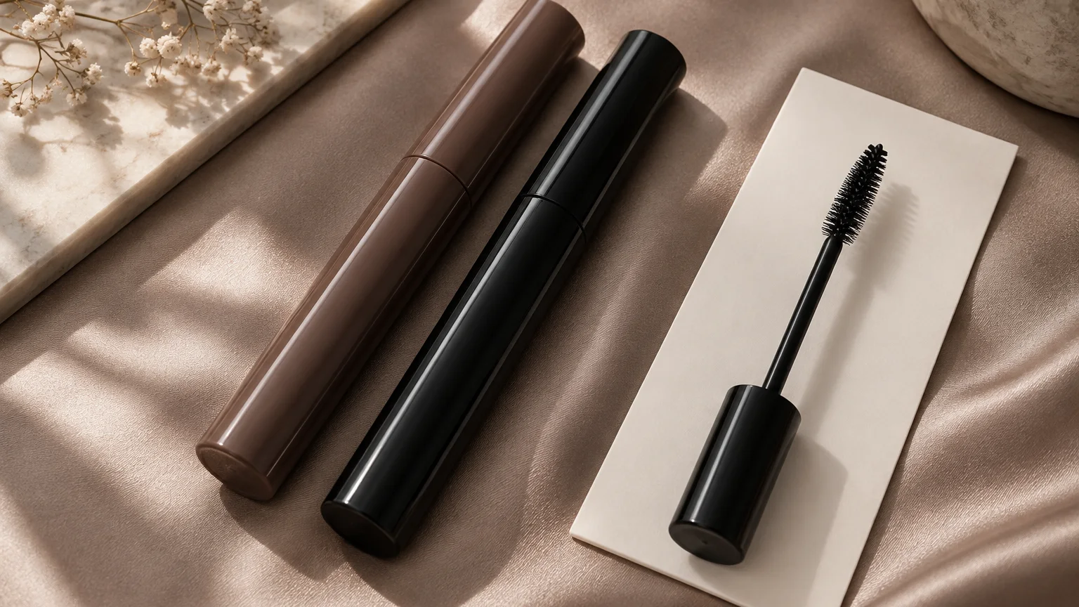 Brown mascara makes some faces look more awake