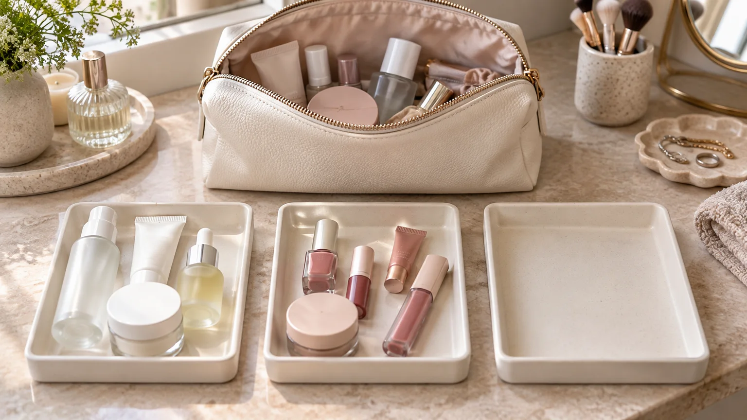 A small taste audit for the overfull beauty bag