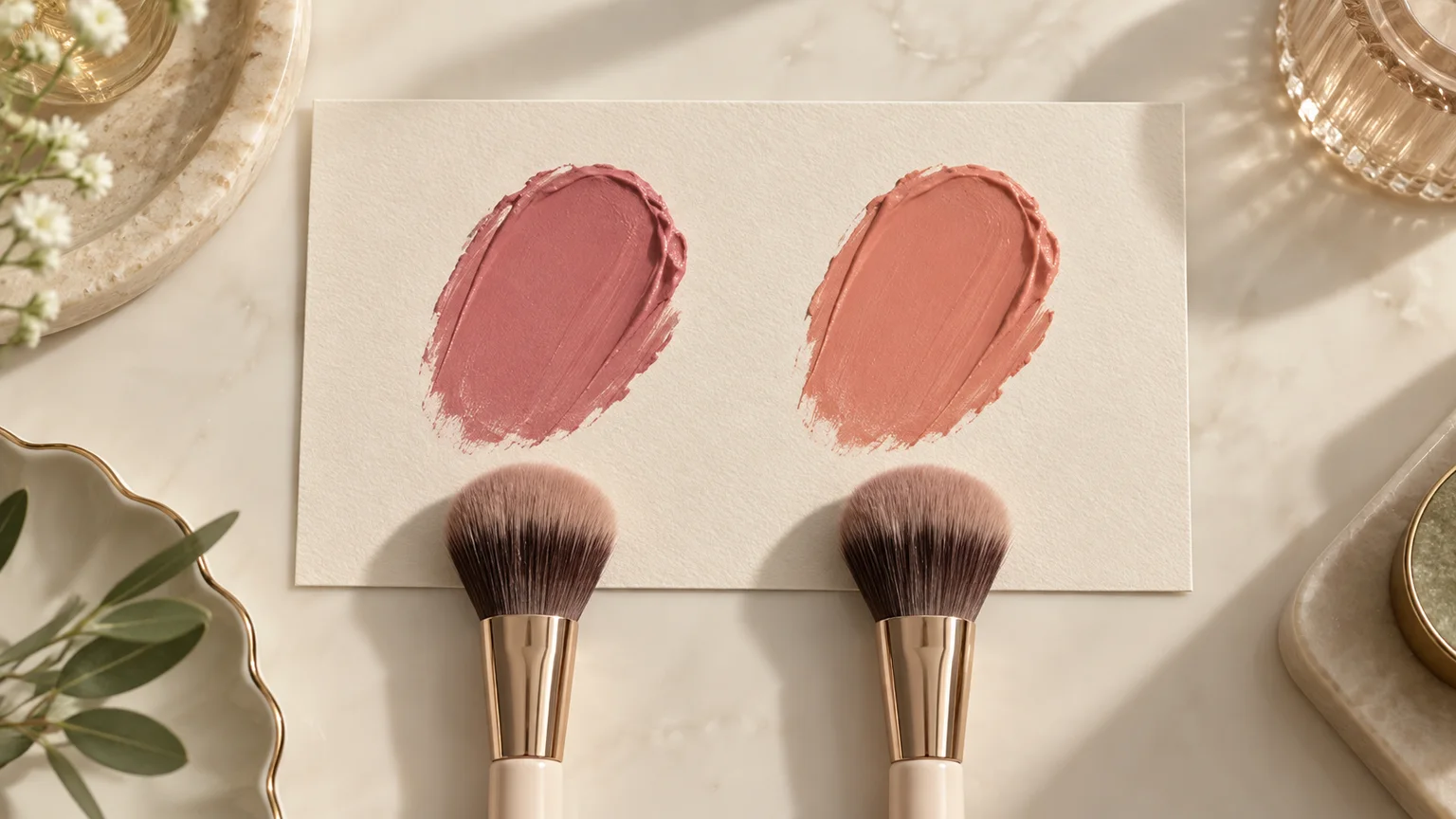 Cream blush should look like temperature, not decoration